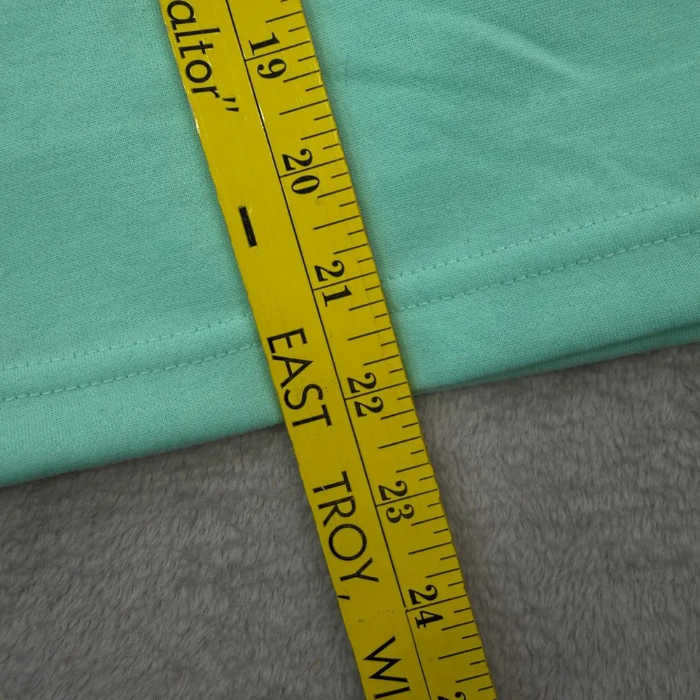 True‎ Born Knit Shorts Mens 2XL Mint Green Zipper Pockets Drawstring Streetwear